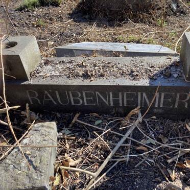 RAUBENHEIMER Joseph Daniel 1887-1982 & Elsie Ballotje GREYLING 1894-19?? _2