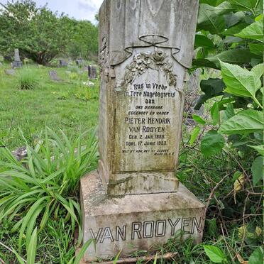 ROOYEN Pieter Hendrik, van 1888-1953