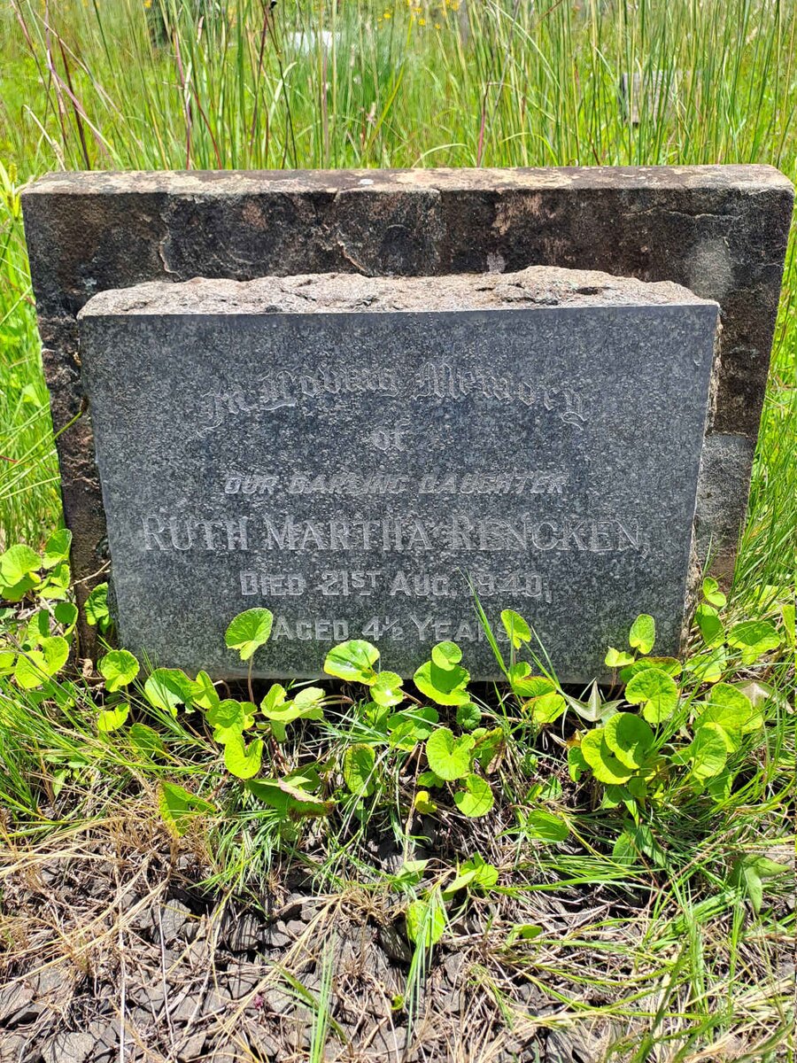 RENCKEN Ruth Martha -1940