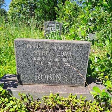 ROBINS Sybil Edna 1933-1993