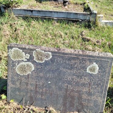 SPILSBURY Ernest Edward -1934 & Edith May -1961