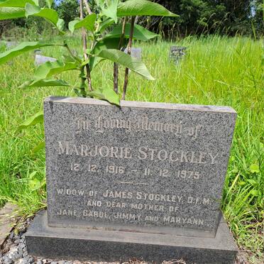 STOCKLEY Marjorie 1916-1975