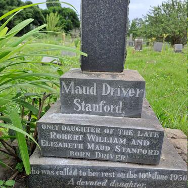 STANFORD Maud Driver -1950
