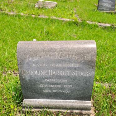 STOCKS Caroline Harriet -1953