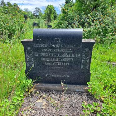 STRIDE Philip Edward -1938