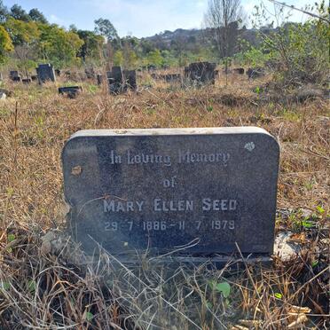 SEED Mary Ellen 1886-1979