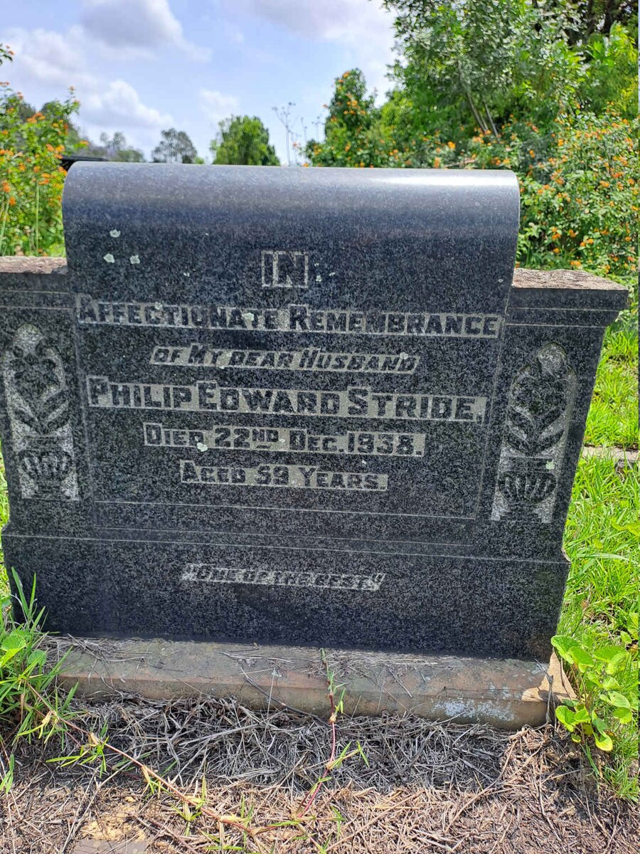 STRIDE Philip Edward -1938