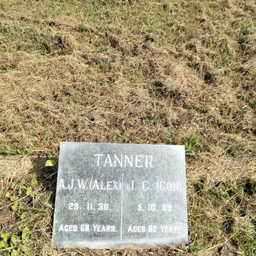 TANNER A.J.W. -1936 :: TANNER I.C. -1969