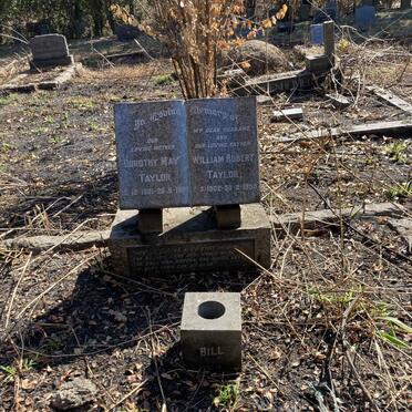 TAYLOR William Robert 1902-1959 & Dorothy May 1901-1990