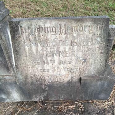 TANNER Annie Christina -1935