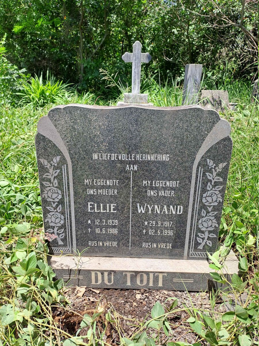 TOIT Wynand, du 1917-1996 & Ellie 1939-1986