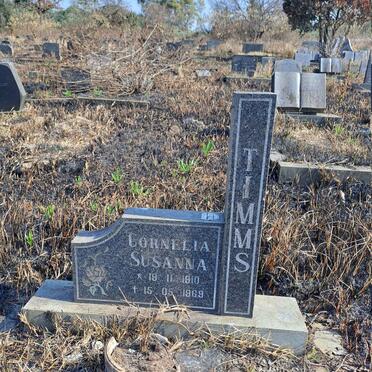 TIMMS Cornelia Susanna 1910-1969