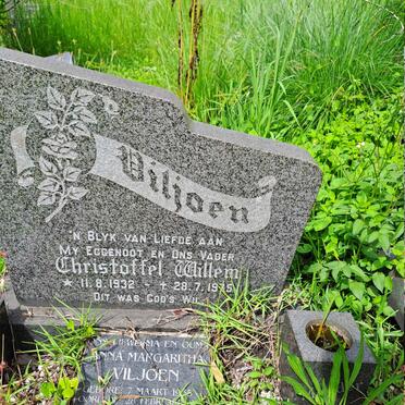 VILJOEN Christoffel Willem 1932-1975 & Anna Margaritha 1935-2010