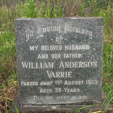VARRIE William Anderson -1953