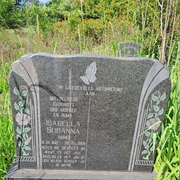 VORSTER Isabella Susanna 1942-1996