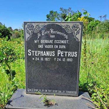 VUUREN Stephanus Petrus, Jansen Van 1927-1993