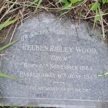 WOOD Reuben Ridley 1884-1949