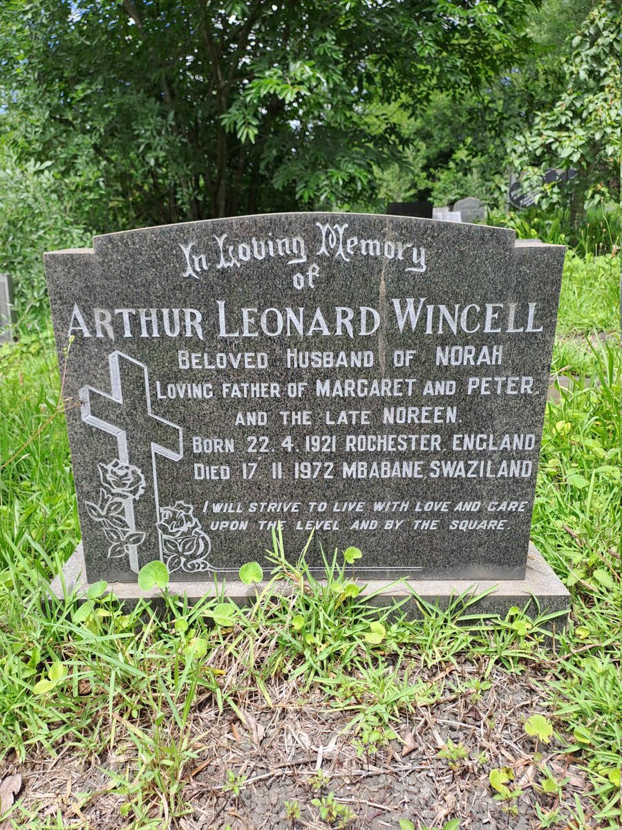 WINCELL Arthur Leonard 1921-1972
