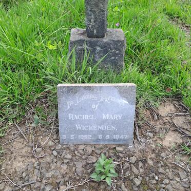 WICKENDEN Rachel Mary 1892-1947