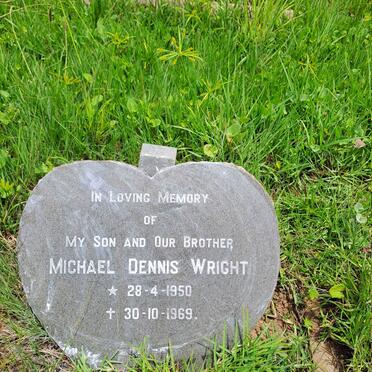 WRIGHT Michael Dennis 1950-1969