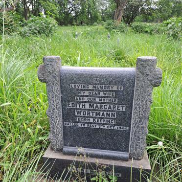 WORTMANN Edith Margaret nee KEEPING -1944