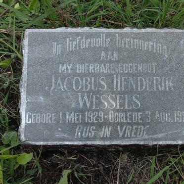 WESSELS Jacobus Henderik 1929-1953