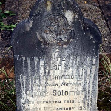 SOLOMON Annie -1931