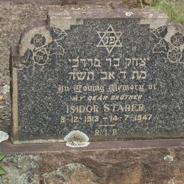 STARER Isidor 1913-1947