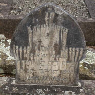 JACOBS Isaac Lionel -190?