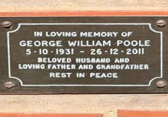 POOLE George William 1931-2011