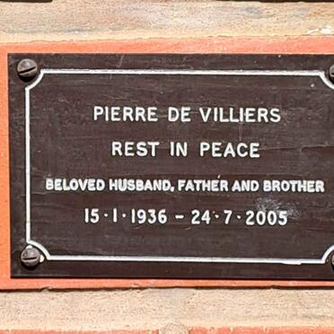 VILLIERS Pierre, de 1936-2005