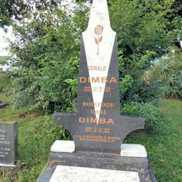 DIMBA Mandlenkosi Tobias 1939-2008 :: DIMBA Gerald 1986-1988 
