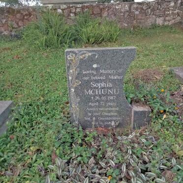 MCHUNU Sophia -1987