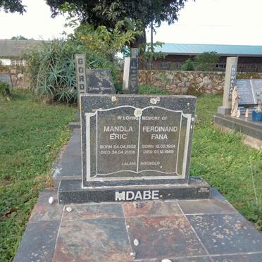 MDABE Ferdinand Fana 1924-1989 :: MDABE Eric 1952-2008