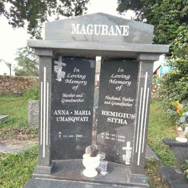 MAGUBANE Remigius Sitha 1930 - 2008 & Anna-Maria Umasqwayi ? - 1987