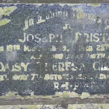 BRISTO Joseph 1849-1925 :: GILLITT Daisy Theresa nee BRISTO 1890-1968