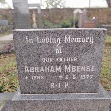 MBENSE Abraham 1892-1977