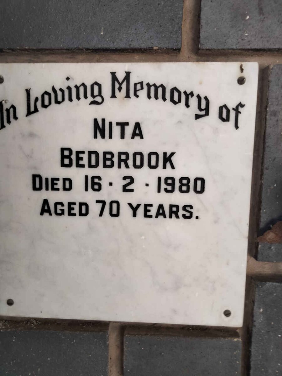 BEDBROOK Nita -1980