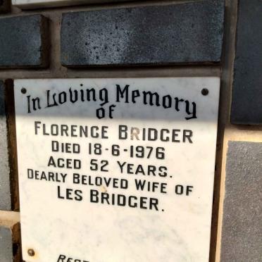 BRIDGER Florence -1976