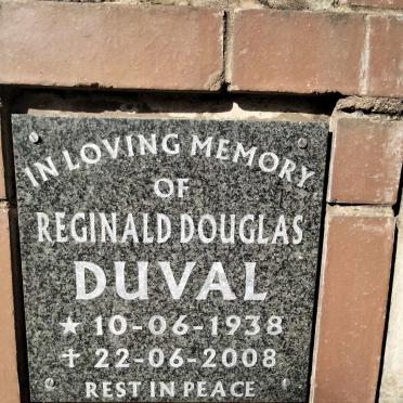 DUVAL Reginald Douglas 1938-2008