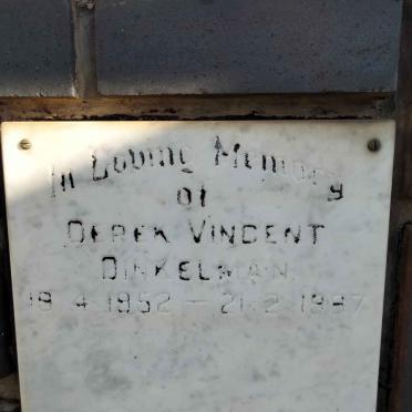 DINKELMAN Derek Vincent 1952-1987