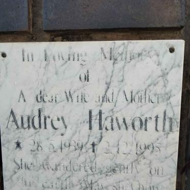 HAWORTH Audrey 1939-1995
