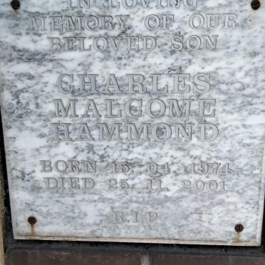 HAMMOND Charles Malcome 1974-2001