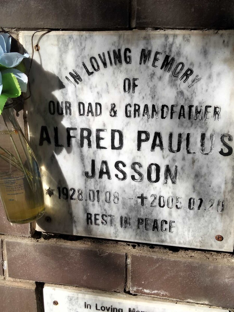 JASSON Alfred Paulus 1928-2005