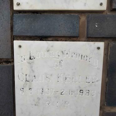 KELLER Claus 1937-1983