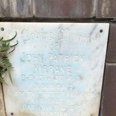 KIRRANE John Patrick 1913-1991