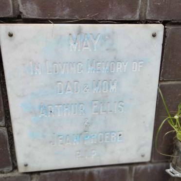 MAY Arthur Ellis &amp; Jean Phoebe