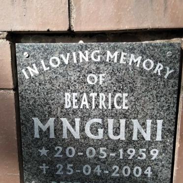 MNGUNI Beatrice 1959-2004