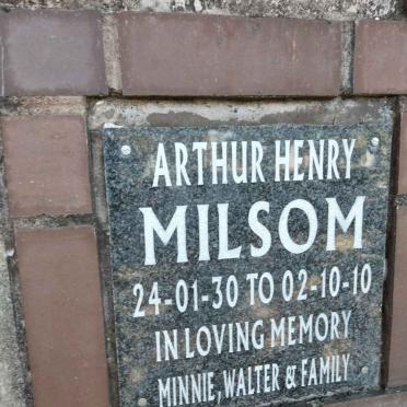 MILSOM Arthur Henry 1930-1910