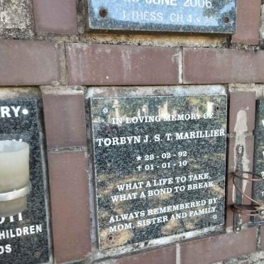 MARILLIER Torbyn J.S.T. 1992-2010